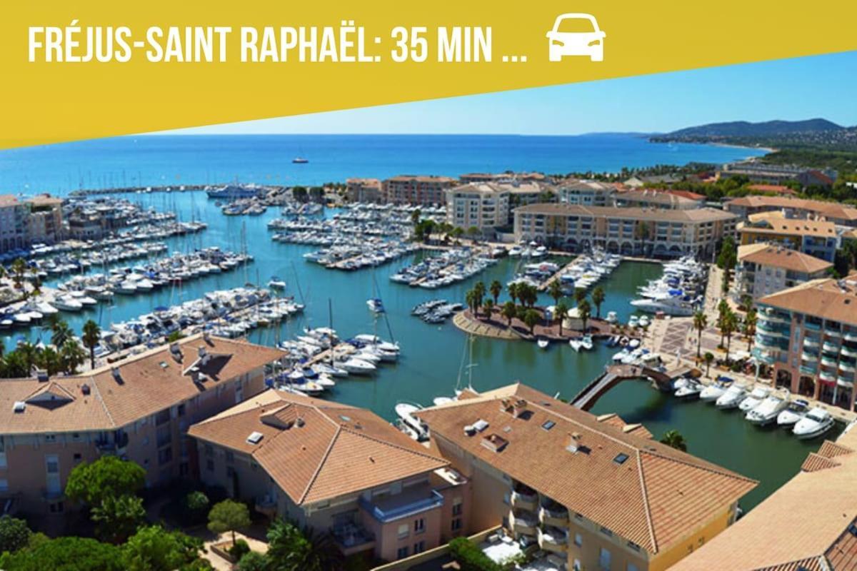 Suite Moulin De La Calade! Vue Tour Hexagonale, Coeur Du Var! Le Luc Dış mekan fotoğraf