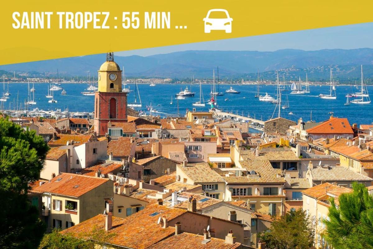 Suite Moulin De La Calade! Vue Tour Hexagonale, Coeur Du Var! Le Luc Dış mekan fotoğraf